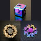 3 Beloved Fidget Spinners Bundle Rainbow Gold Fire