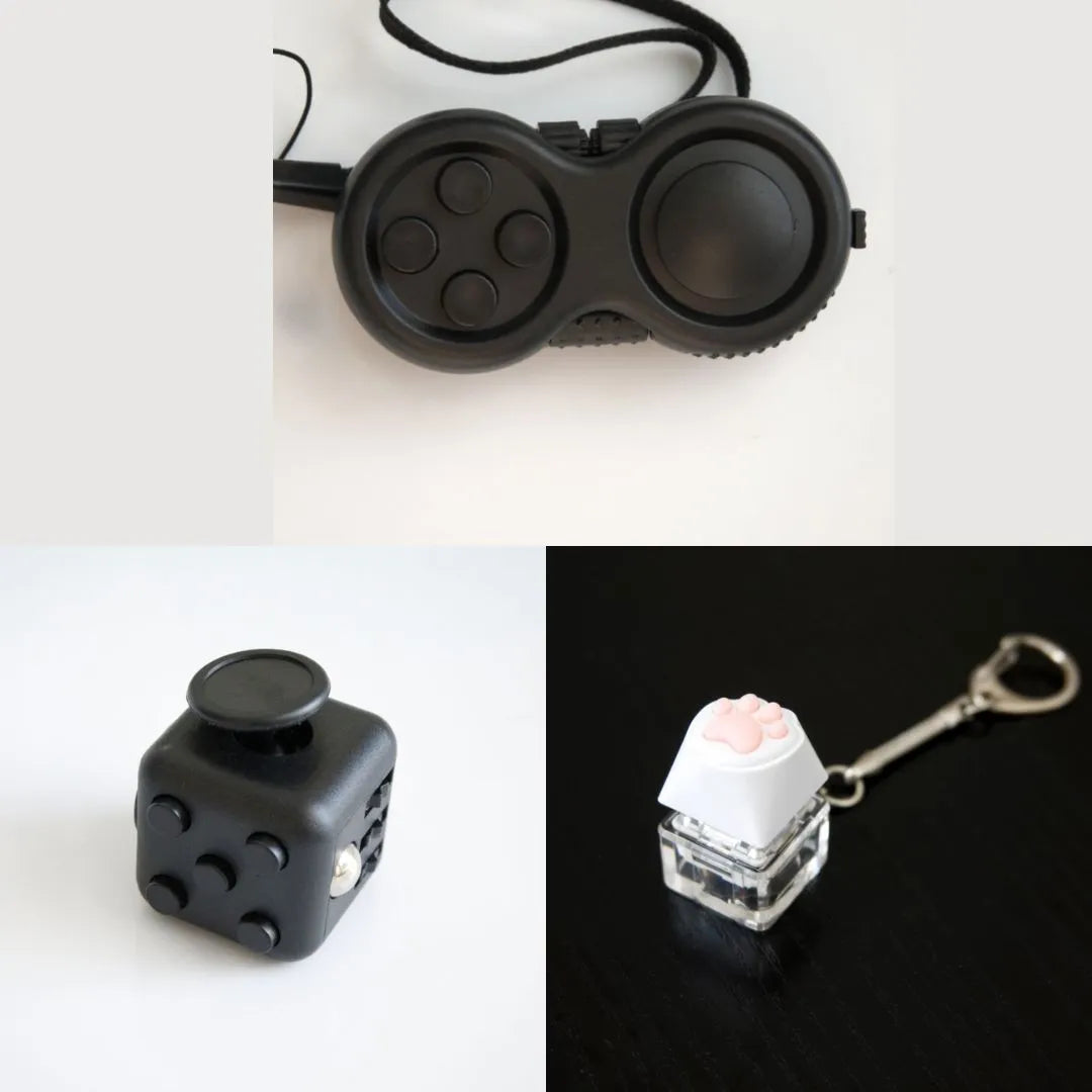 3 Bestselling Fidgets Bundle All Black All Black