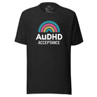 AuDHD Acceptance Unisex t-shirt Black Heather XS