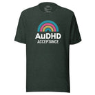 AuDHD Acceptance Unisex t-shirt Heather Forest S