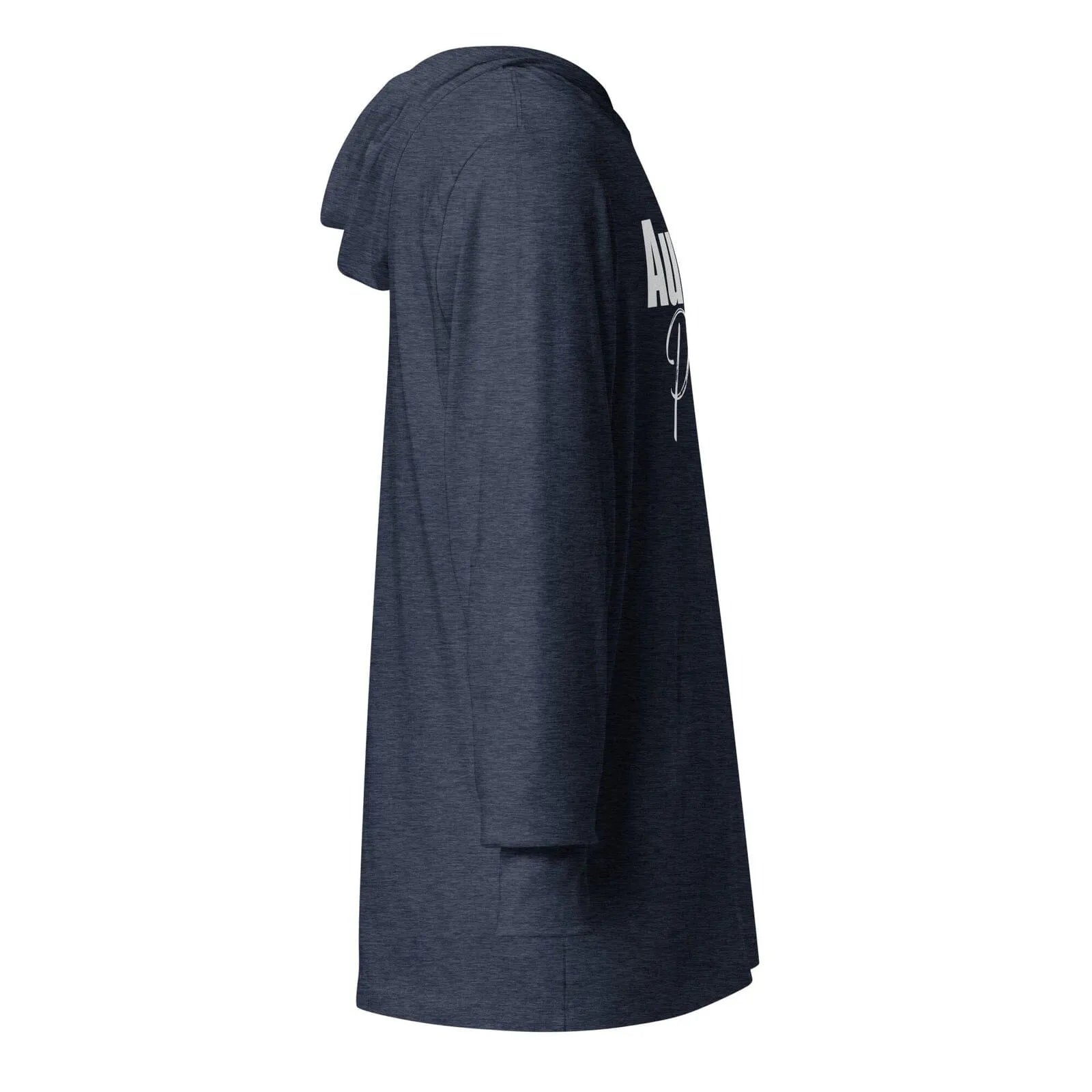 AuDHD Pride Hooded long-sleeve tee