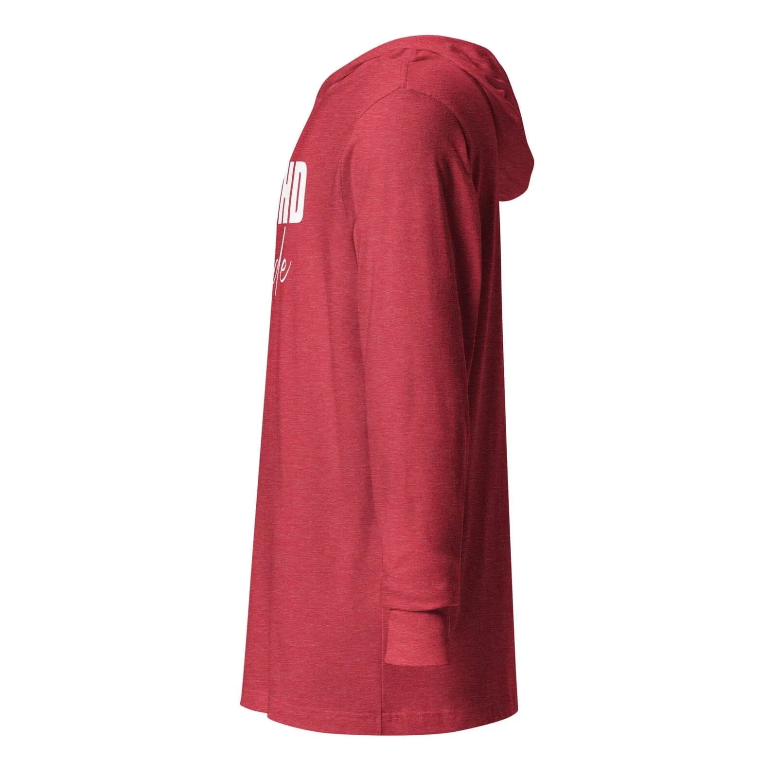 AuDHD Pride Hooded long-sleeve tee