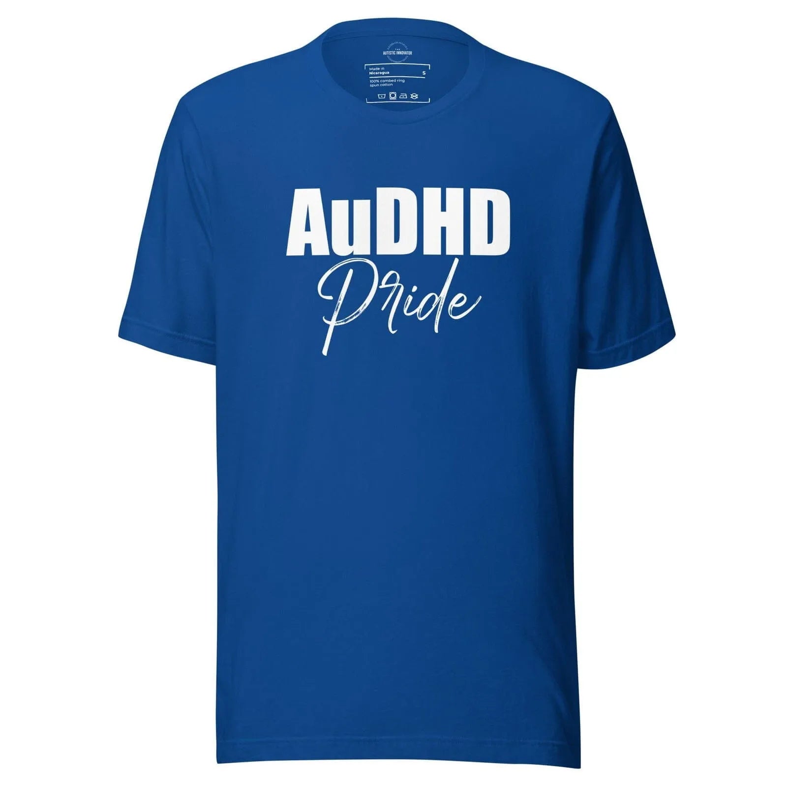 AuDHD Pride Unisex t-shirt True Royal S