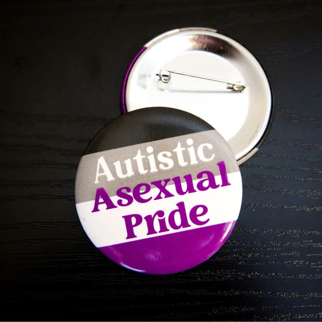 Autistic Asexual Pride Pin