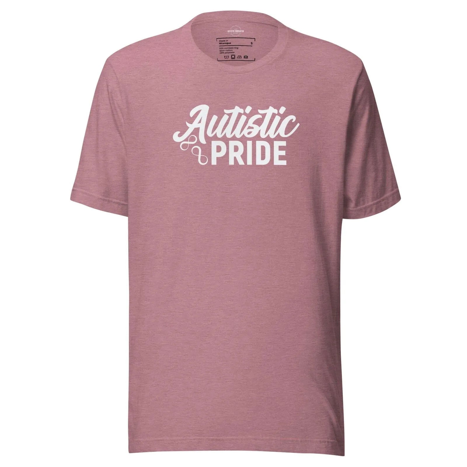Autistic Pride Unisex t-shirt Heather Orchid S