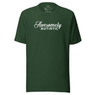 Awesomely Autistic Unisex t-shirt Forest S