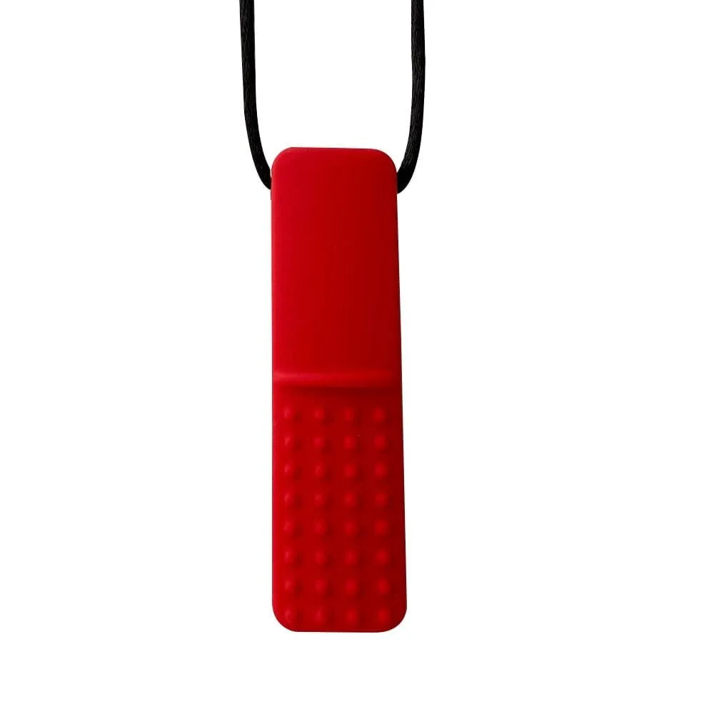 Bar Chew Necklace Red