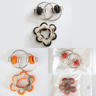 Bike Chain Fidgets (3 pack) Black Orange Red