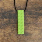 Block Pendant Chew Necklace