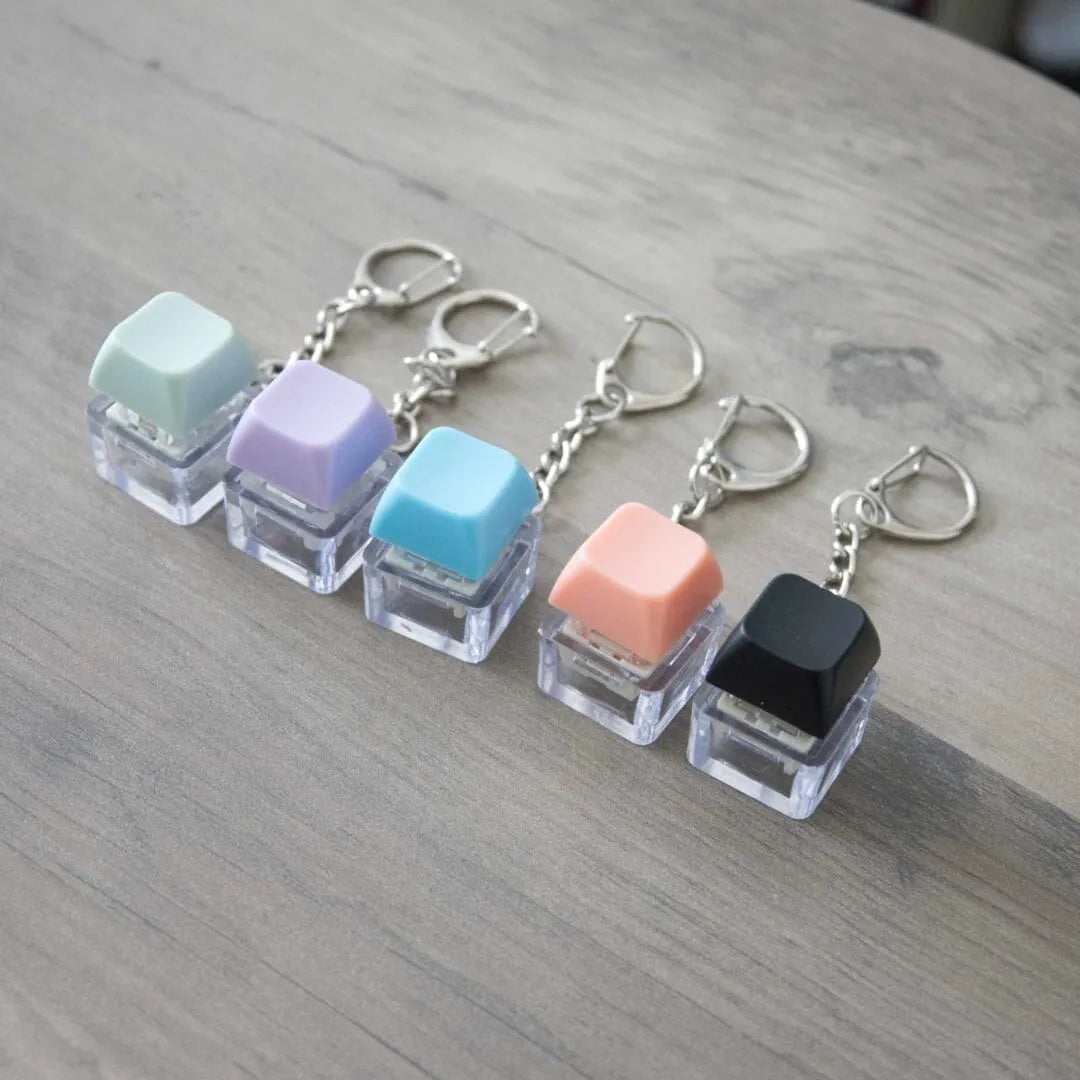 Colorful Keyboard Fidget Keychain