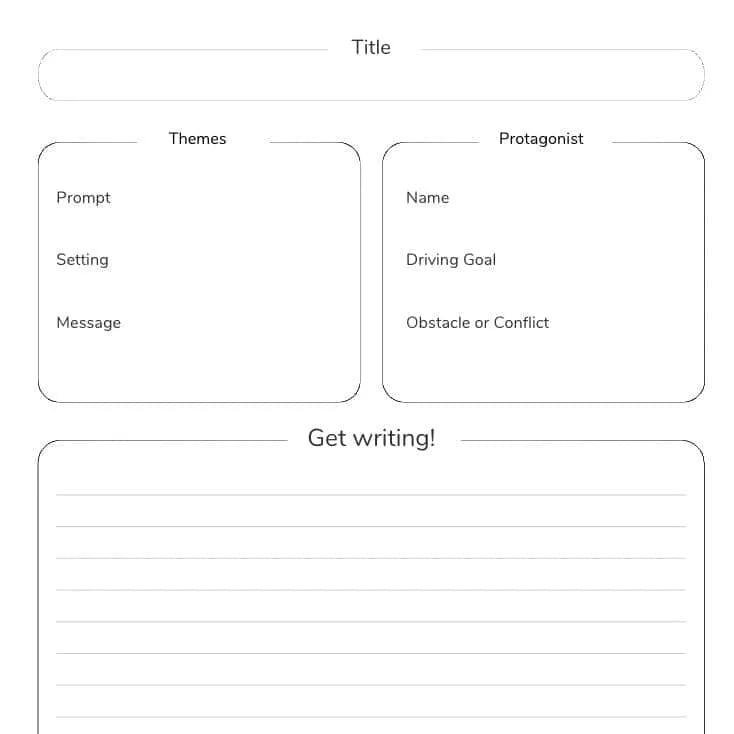 Fiction Writing Journal (Paperback)