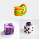 Fidget Bestsellers Bundle (choose your colors) Paint Splatter Purple Galaxy Green yellow orange