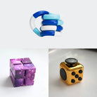 Fidget Bestsellers Bundle (choose your colors) Copper Purple Galaxy Blue white deep blue