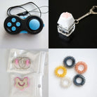 Fidget Toy Favorites Bundle (choose your colors) Pink Turquoise Golden Rainbow