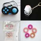 Fidget Toy Favorites Bundle (choose your colors) Pink Turquoise Pink Rose