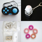 Fidget Toy Favorites Bundle (choose your colors) White Turquoise Pink Rose