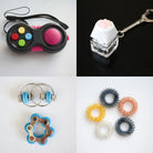 Fidget Toy Favorites Bundle (choose your colors) Turquoise Pink Golden Rainbow