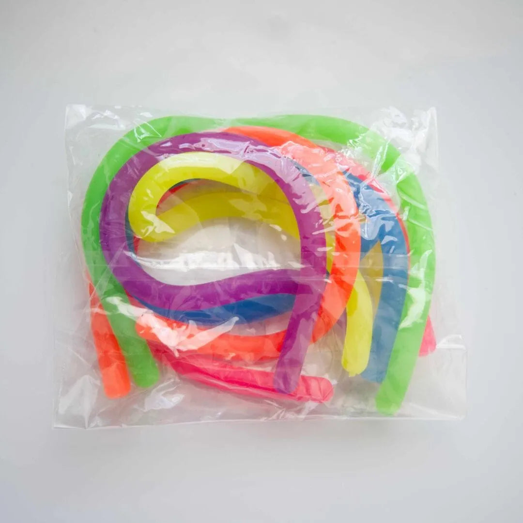Stretchy Fidget Noodle Stim Toys (6 pack)