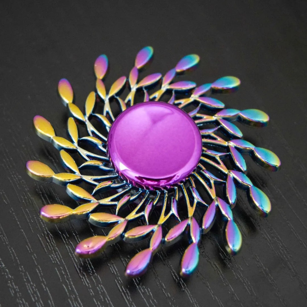 Rainbow Fidget Spinner Wind
