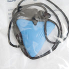 Shark Tooth Pendant Chew Necklace Sky Blue
