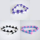 Snap and Click Fidgets (3 pack) White & Pink Colors