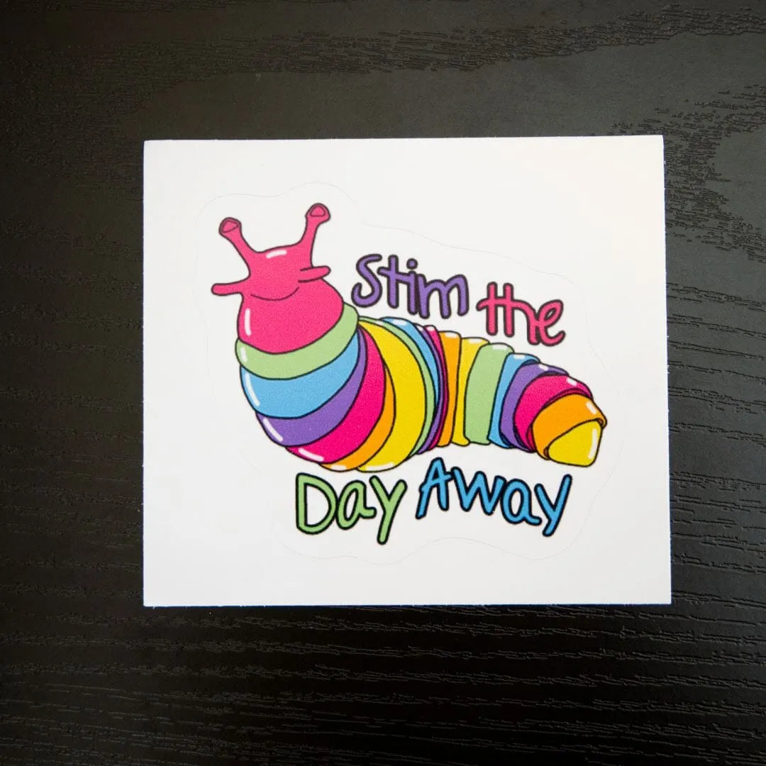 Stim the Day Away Sticker by Uniflame