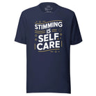 Stimming is Self Care Unisex t-shirt Navy XS