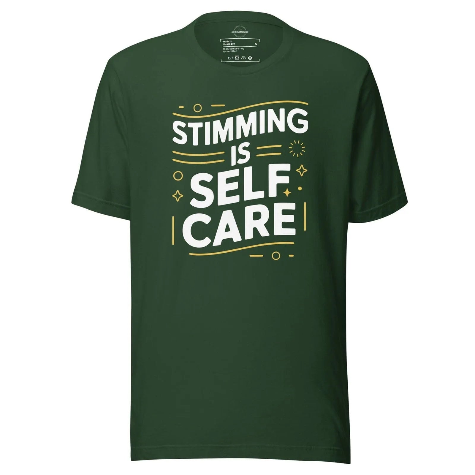 Stimming is Self Care Unisex t-shirt Forest S