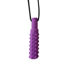Textured Pendant Chew Necklace