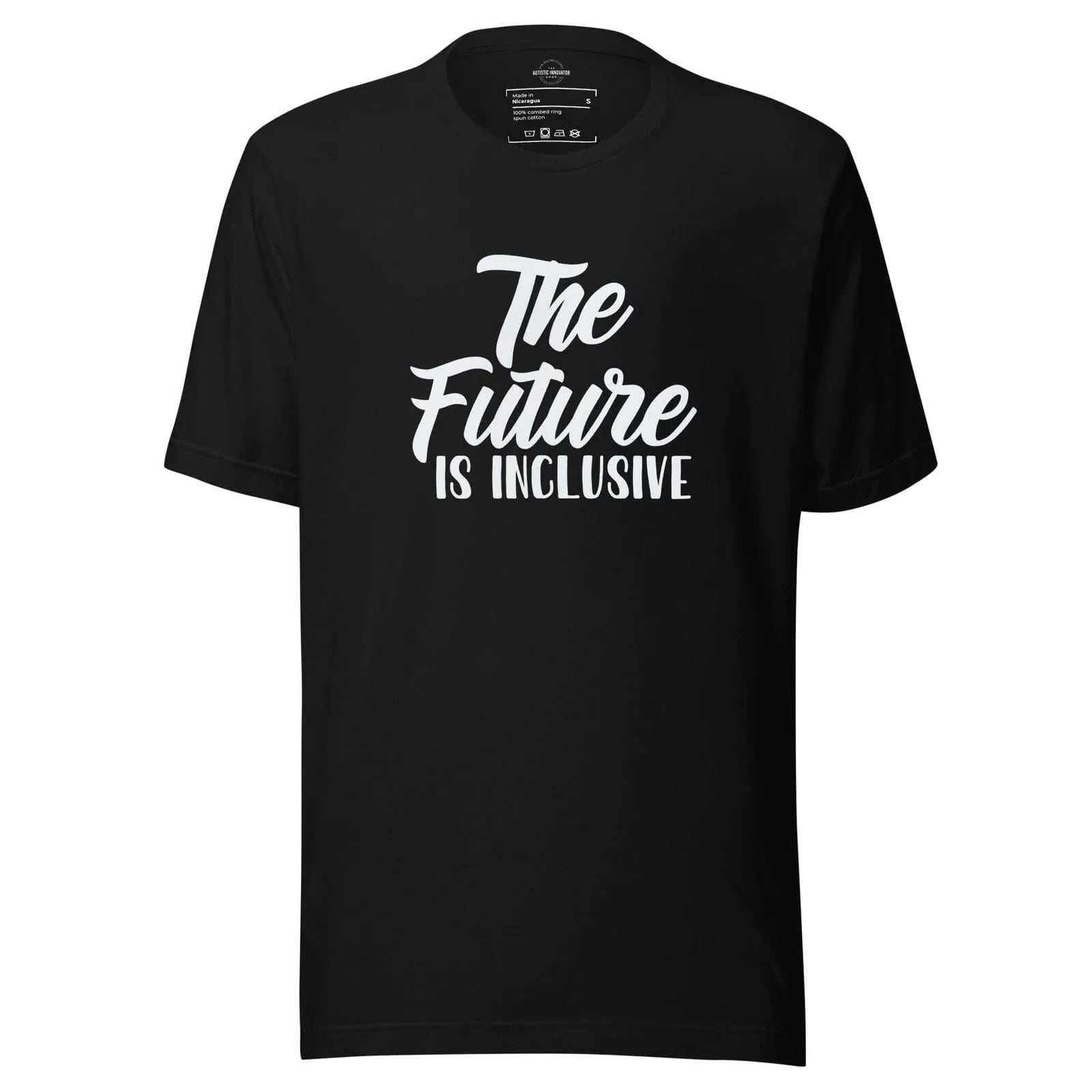 The Future is Inclusive Unisex t-shirt Black S