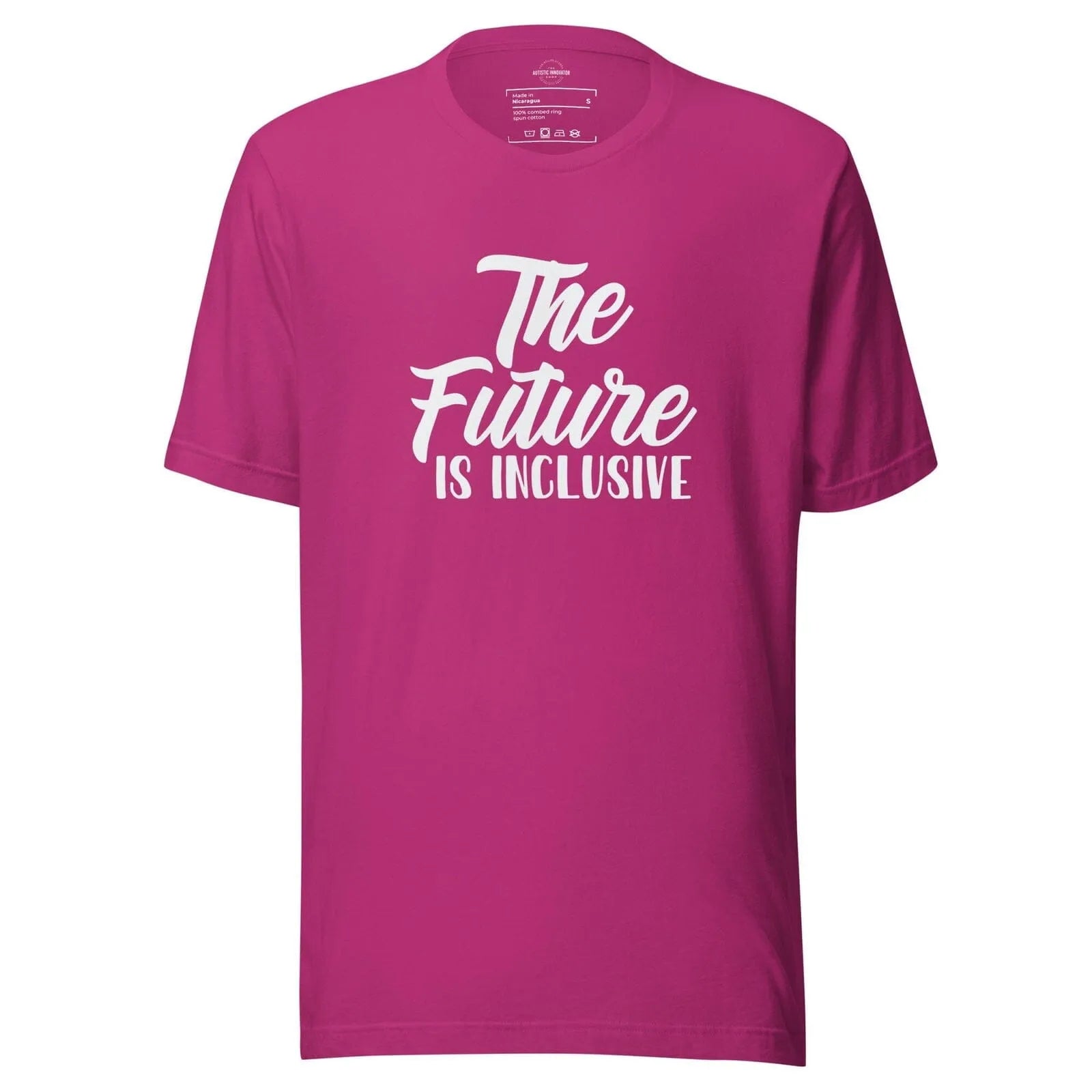 The Future is Inclusive Unisex t-shirt Berry S
