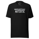 Unapologetically Autistic Unisex t-shirt Black S