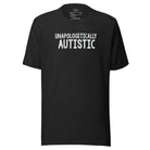 Unapologetically Autistic Unisex t-shirt Black Heather XS
