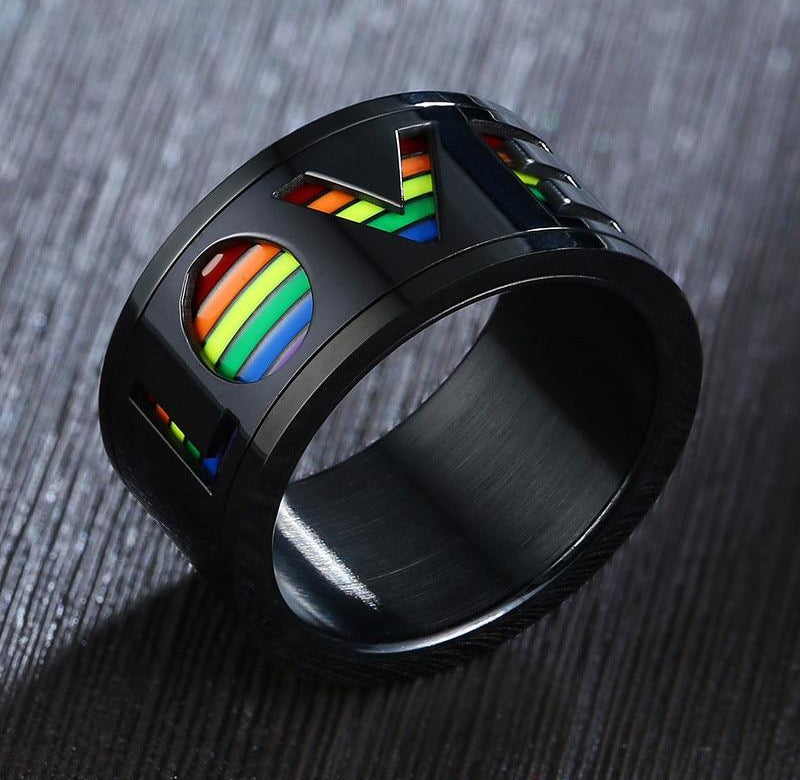 LGBT Pride Stim Ring The Autistic Innovator Shop 