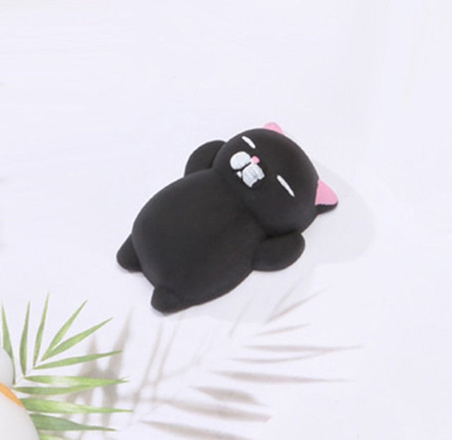 Animal Mini Squeezable Stim Toy The Autistic Innovator Black Cat 