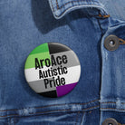 AroAce Autistic Pride Accessories Printify 2.25" 