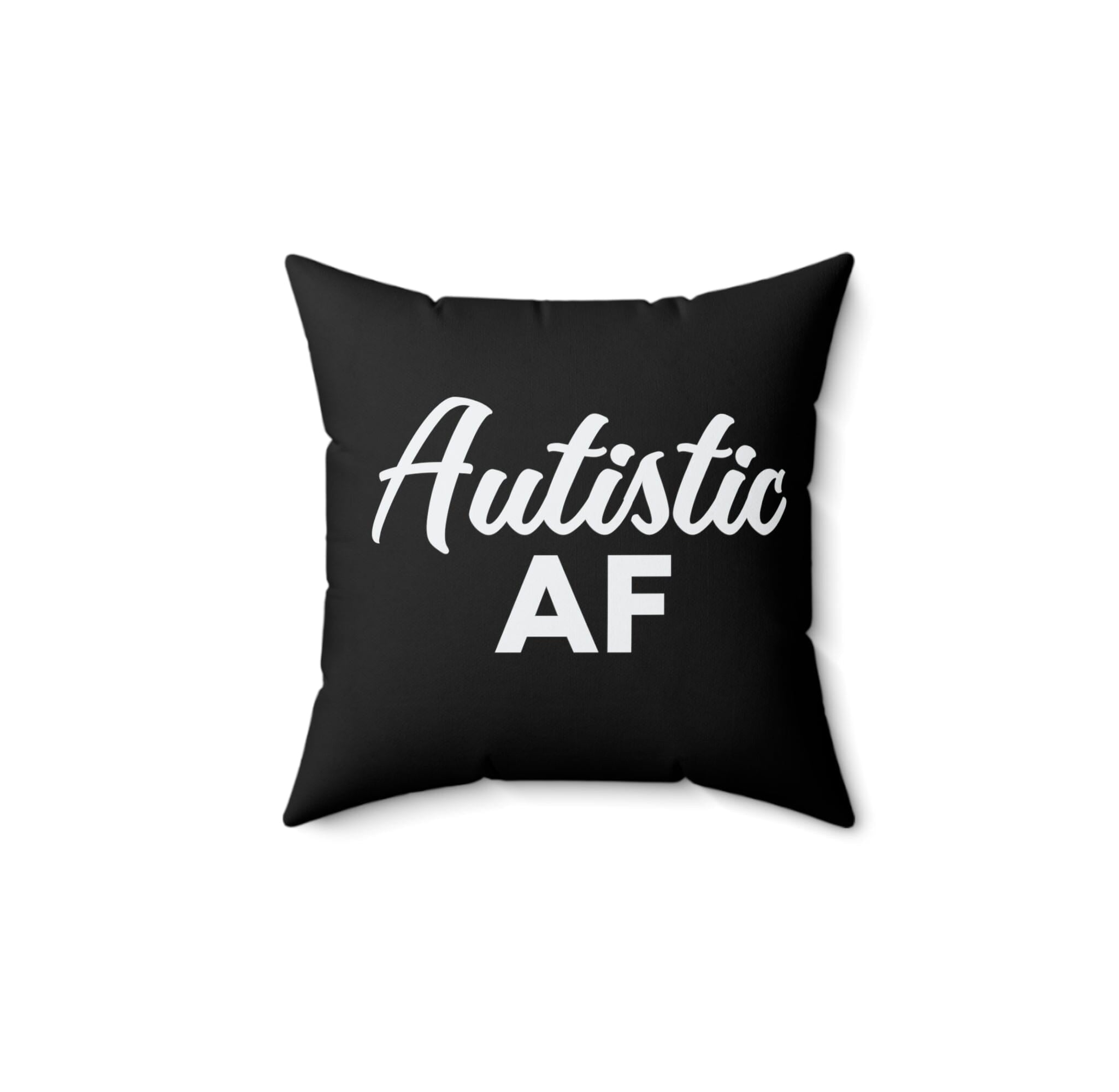 Autistic AF Pillow Home Decor The Autistic Innovator 14" × 14" 