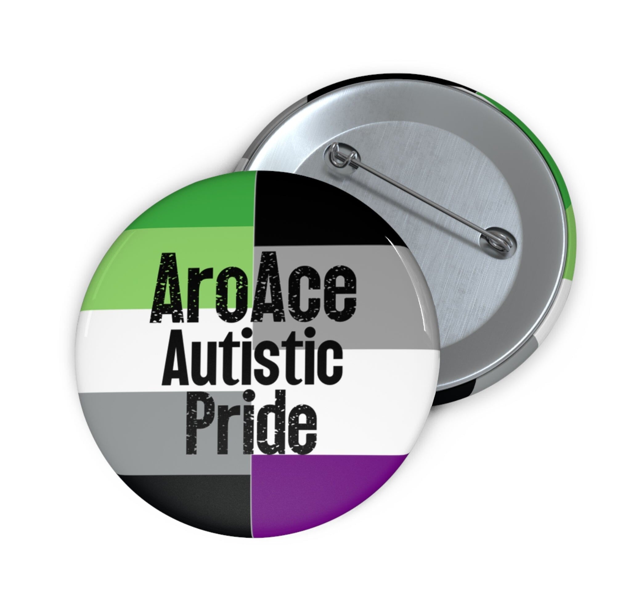 AroAce Autistic Pride Accessories Printify 