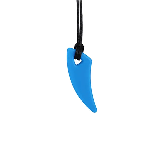 Arrowhead Chew Necklace The Autistic Innovator Blue 