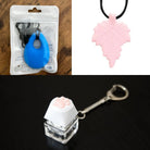 2 Light Chewer Chewelry + 1 Fidget Toy Bundle (choose your colors) Blue Light Pink 