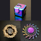 3 Beloved Fidget Spinners Bundle Rainbow Gold Wind
