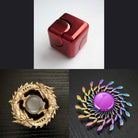 3 Beloved Fidget Spinners Bundle Red Gold Wind