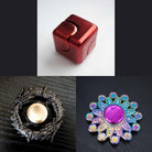3 Beloved Fidget Spinners Bundle Red Black Mandala
