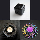 3 Beloved Fidget Spinners Bundle Black Black Wind