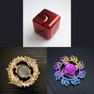 3 Beloved Fidget Spinners Bundle Red Gold Fire