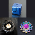 3 Beloved Fidget Spinners Bundle Blue Black Mandala