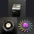 3 Beloved Fidget Spinners Bundle Silver Black Wind