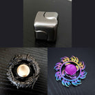 3 Beloved Fidget Spinners Bundle Silver Black Fire