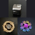 3 Beloved Fidget Spinners Bundle Silver Gold Fire