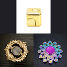 3 Beloved Fidget Spinners Bundle Gold Gold Mandala